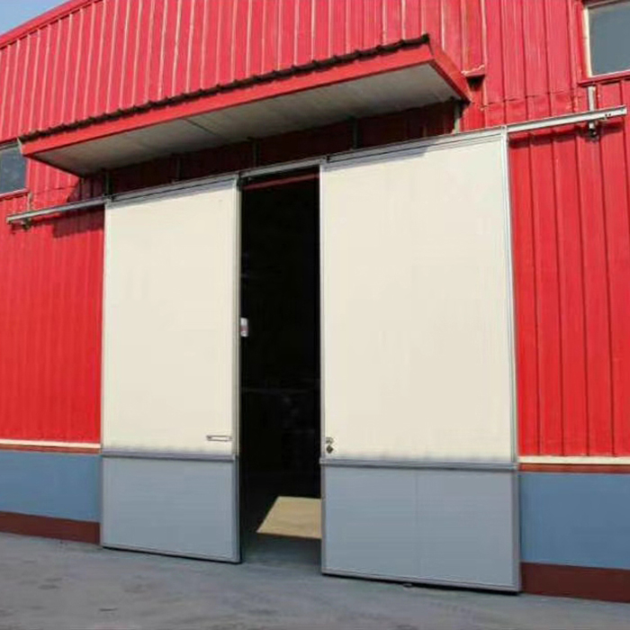 Industrial Sliding Door Buy Sliding Door Sandwich Panel Sliding Door