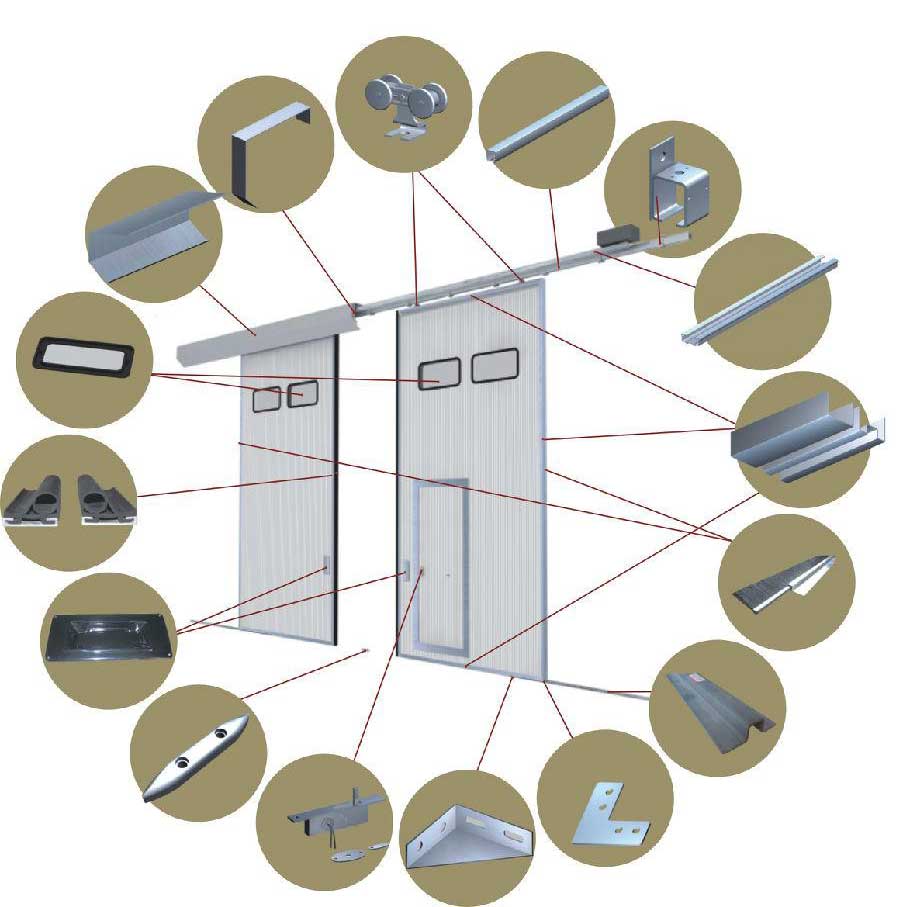 sliding door structure