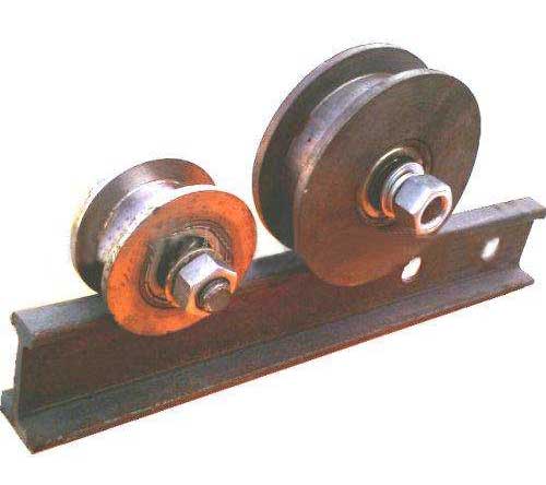folding door under load wheel
