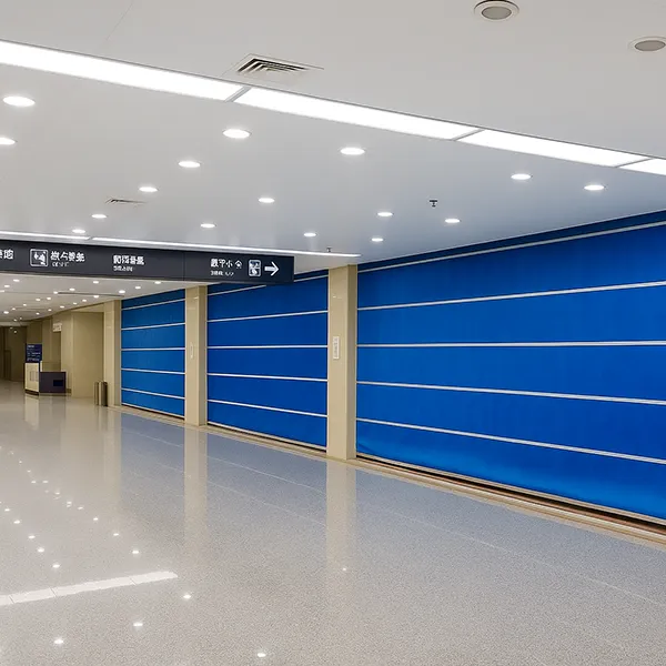 Anti-explosion roller shutter door fire rated steel roller shutter door fabric roller shutter door