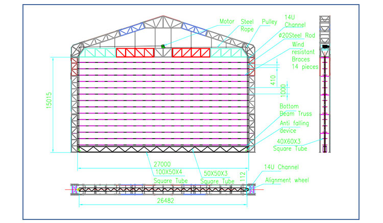 Mega door diagram