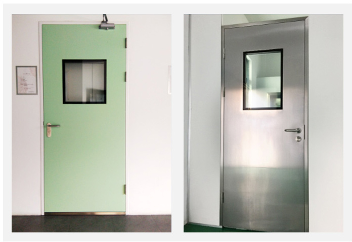clean room door