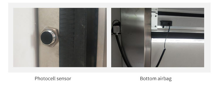photocell sensor and airbag