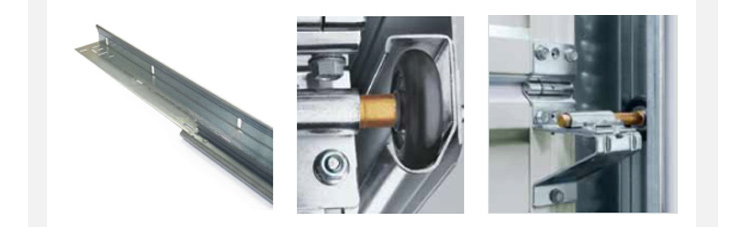 garage door rail