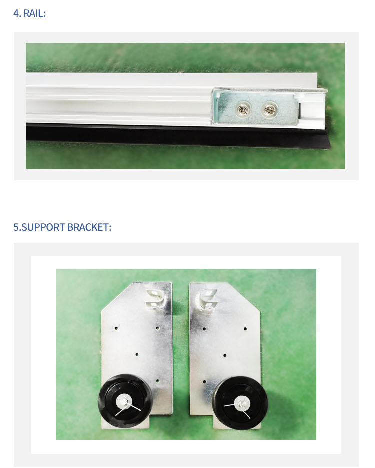 truck shutter beam and support plate