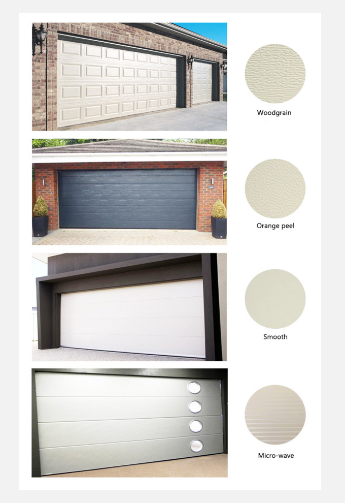 garage door surface