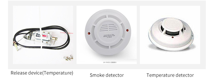 fabric fire roller shutter detector